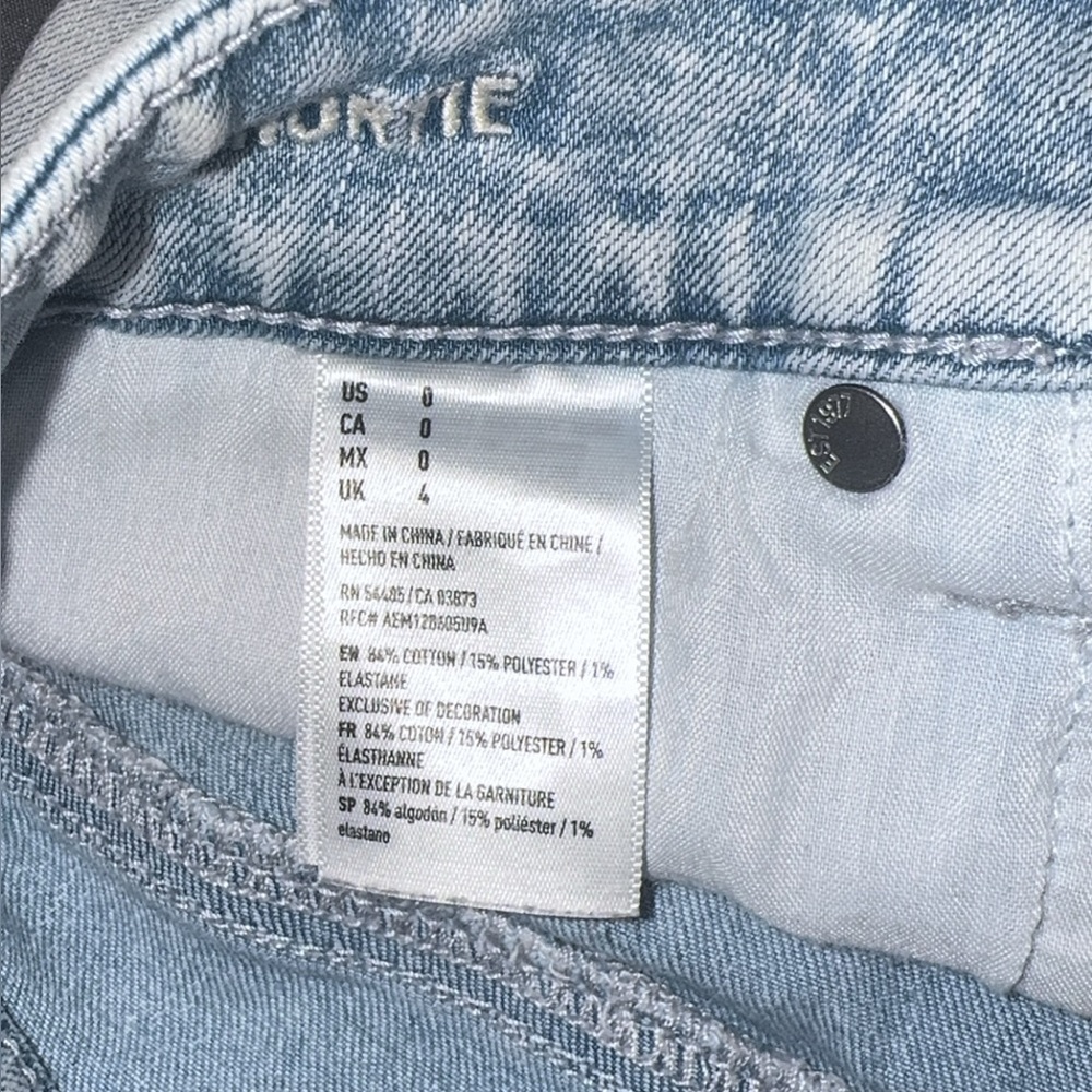 American eagle jean shorts